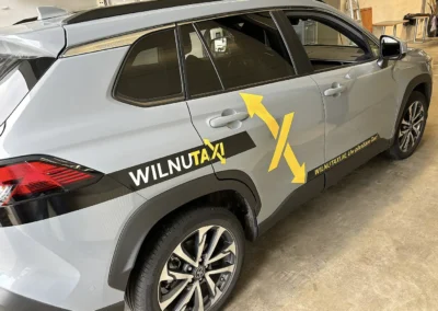 Autobelettering wilnutaxi