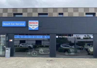 Raambelettering Bosch